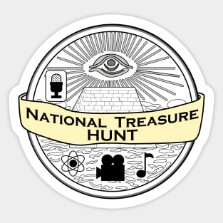 National Treasure Hunt OFFICIAL Sticker